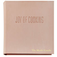 Joy of Cooking Personalized Vachetta Leather Book
