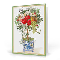 Fruit Topiary Folded Holiday Cards