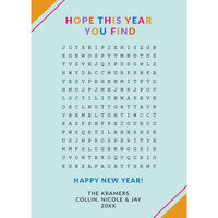 Hope This Year You Find Flat New Year Cards