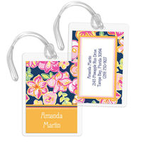 Island Hibiscus Luggage Tags