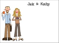 Customized Couple Note Cards
