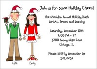 Customized Holiday Party Invite