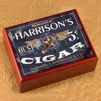 Personalized Patriot Humidor