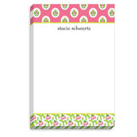 Pink Floral Band Notepad