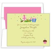 Lime Party Invitations