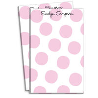Pale Pink Spot Notepads