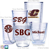 Central Michigan University Personalized Tumblers