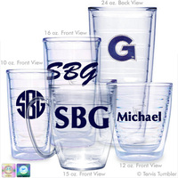 Georgetown University Personalized Tumblers