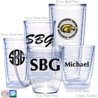 University of Southern Mississippi Personalized Tumblers