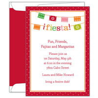 Banner Fiesta Invitations