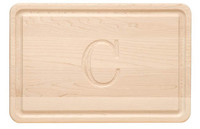 Maple Wiltshire 10x16  inch Monogrammed Cutting Board