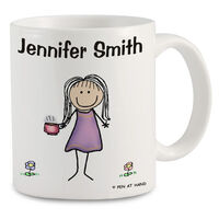 You Design Your Own Coffee Mug with One Character