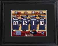 New England Patriots Locker Room Photo