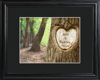 Tree of Love Print with Wood Frames