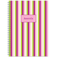 Little Princess Stripes Spiral Notebook