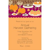 Harvest Spread Invitations