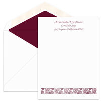 Meredith Letter Sheets - Raised Ink