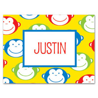 Happy Monkey Note Cards
