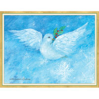 Dove and Holly Holiday Cards