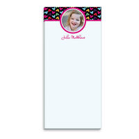 Rainbow Hearts Photo List Notepads