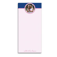 Chapman Navy Stripe Photo List Notepads