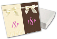 Choice of Monogram Guest Towel Gift Set