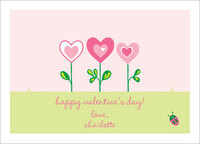Heart Garden Valentine Exchange Cards