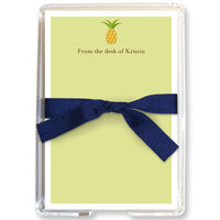 Pineapple Memo Sheets in Holder