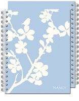 Blue Snowbird Spiral Notebook