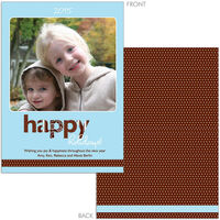 Happy Holidays Chocolate Photo Cards
