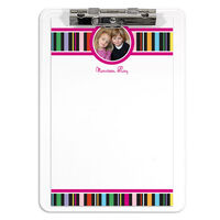 Colorful Stripe Photo Notepad