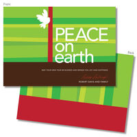 Peace On Earth Holiday Greeting Cards