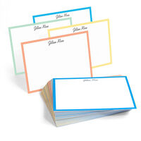 The Ocean View Border Note Cards Collection