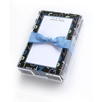 Letterform Memo Sheets with Acrylic Holder