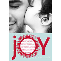 Red Joy Holiday Photo Cards