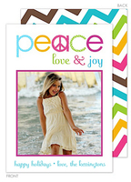Peace Holiday Photo Cards