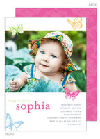 Butterfly Photo Invitations