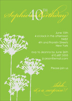 Queen Ann's Lace Party Invitations