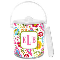 Bright Floral Ice Bucket