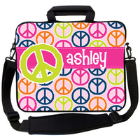 Colorful Peace Laptop Bag