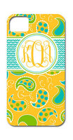 Spring Paisley iPhone Hard Case