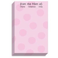 Strawberry Polkadot Mommy Notepads