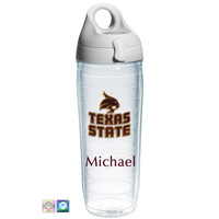 Texas State University Personalized Water Bottle