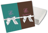 Initial and Text Guest Towel Gift Set