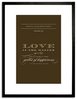 Love in Chocolate Personalized Print