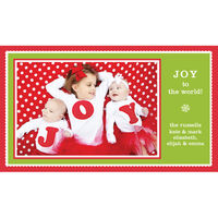 Holiday Scallops Photo Cards