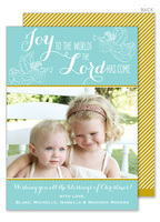 Joy and the Lord Photo Holiday Cards