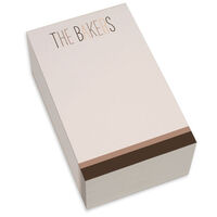 Brooke's Blossoms Brown Shades Chunky Notepads