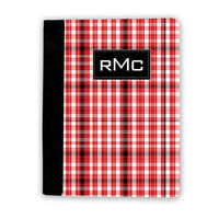 Red Plaid Ipad Cover