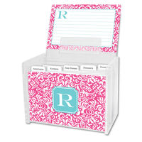 Raspberry Chloe Recipe Box and Recipe Cards